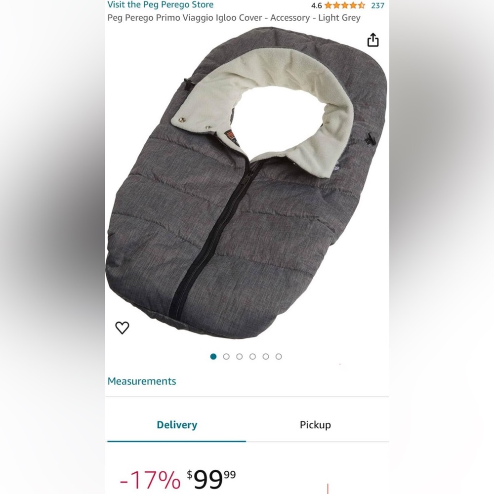 Peg Perego Viaggio Seat Cover